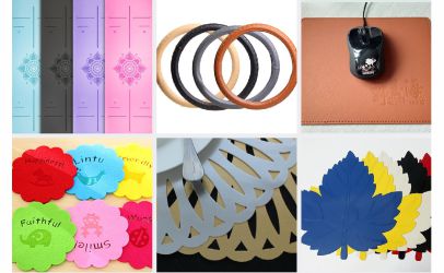 激光打標(biāo)機(jī)在健身瑜伽墊上的應(yīng)用土豪瑜伽墊體位線雕刻